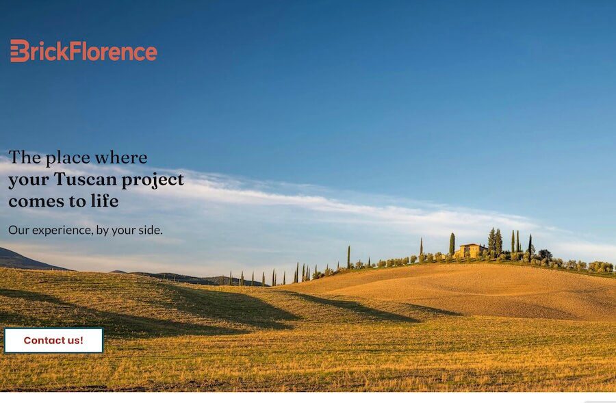 Sito web realizzato da Alessandro Tei per Brick Florence