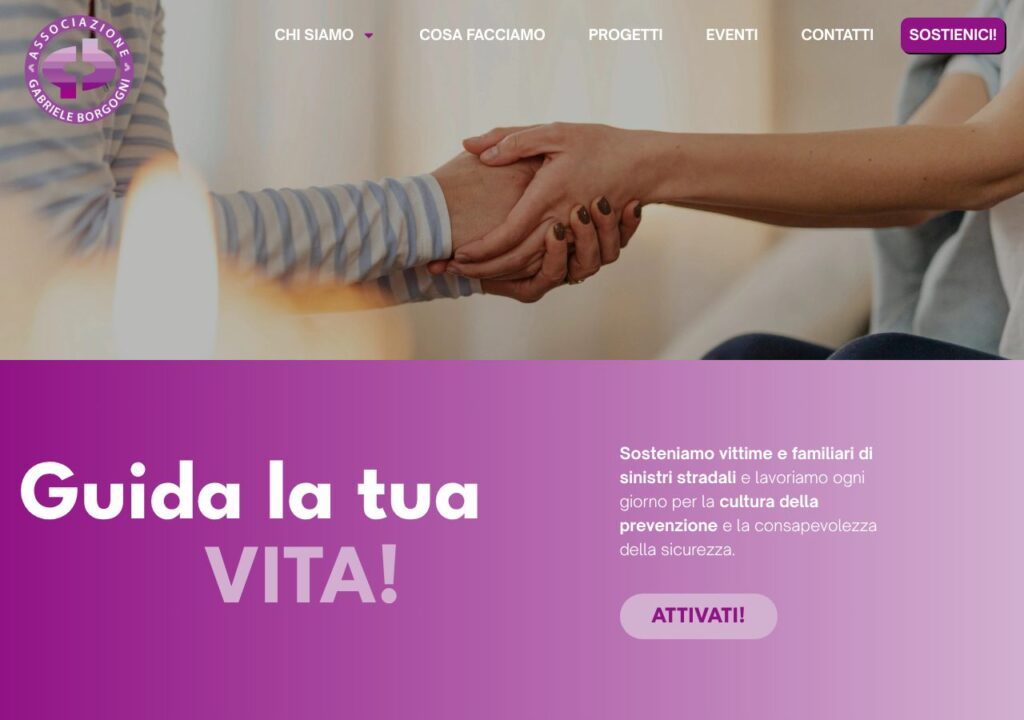 Sito web realizzato da Alessandro Tei per Associazione Gabriele Borgogni