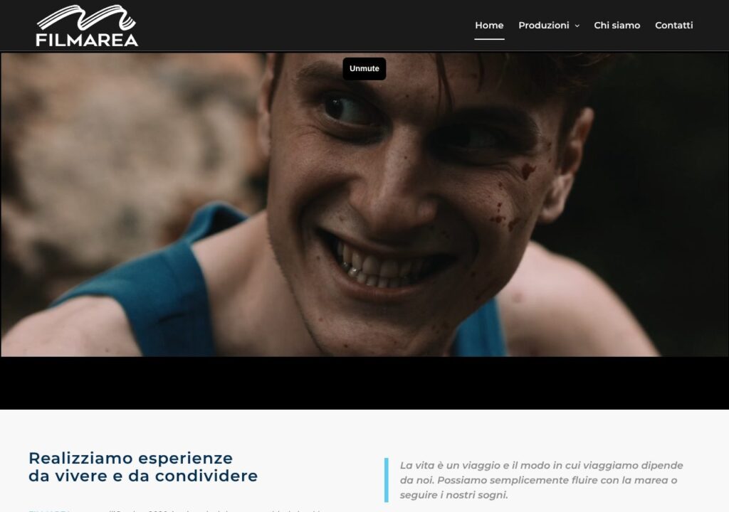 Sito web realizzato da Alessandro Tei per Filmarea