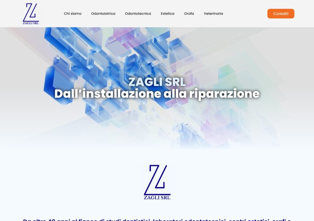 Sito web realizzato da Alessandro Tei per Zagli srl